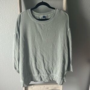 Light green long sleeve
